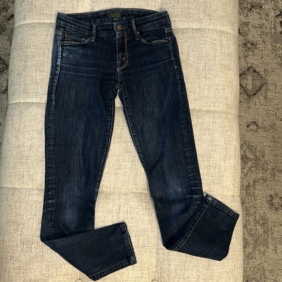MOTHER Denim - MOTHER THE LOOKER LOW RISE SKINNY JEANS SIZE 24